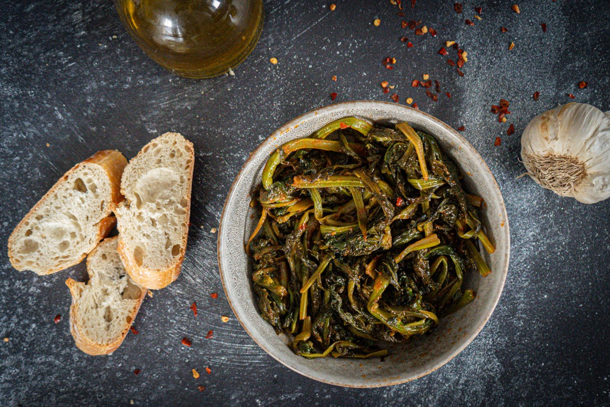 Cime di rapa - Due Spaghetti